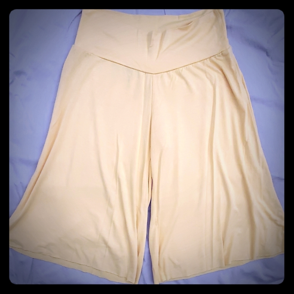 Bright  Yellow culottes